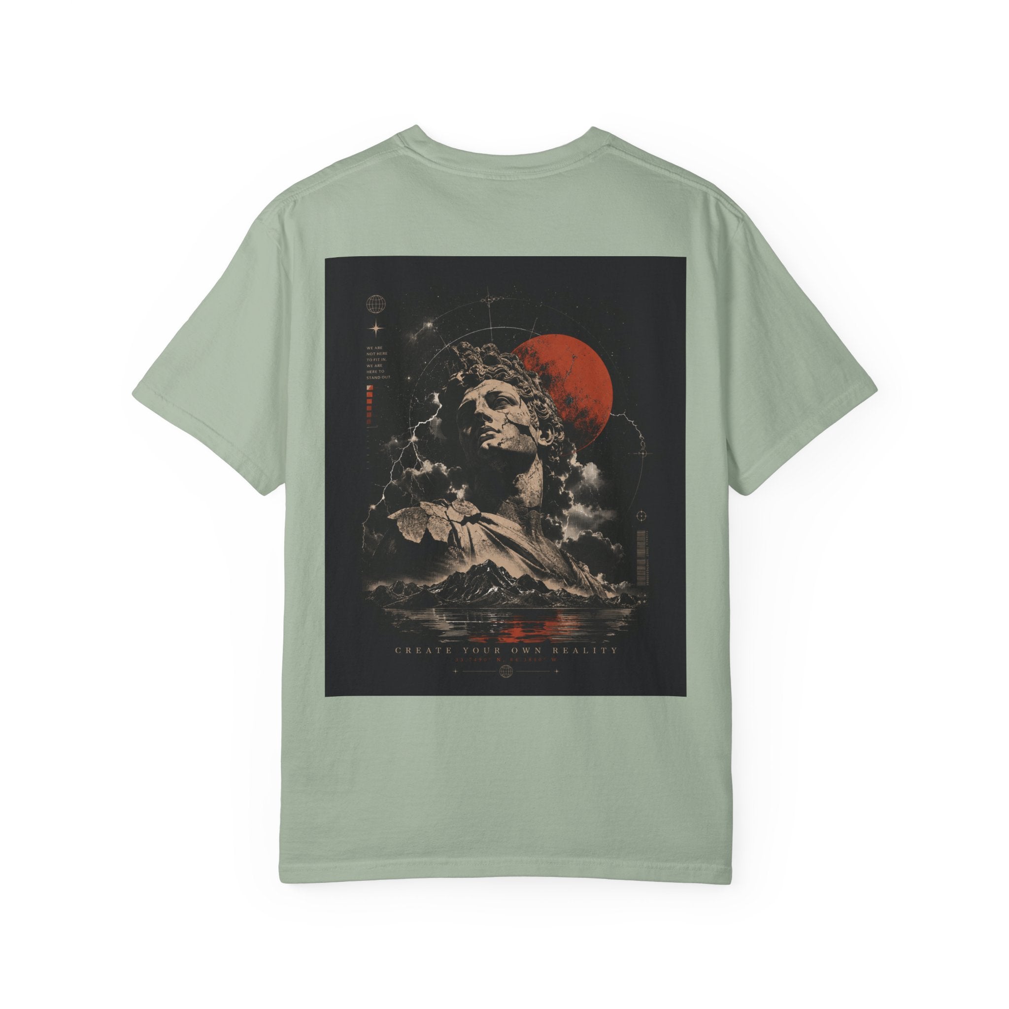 Create Your Own Beauty T‑Shirt — Artistic Statue Print Graphic Tee