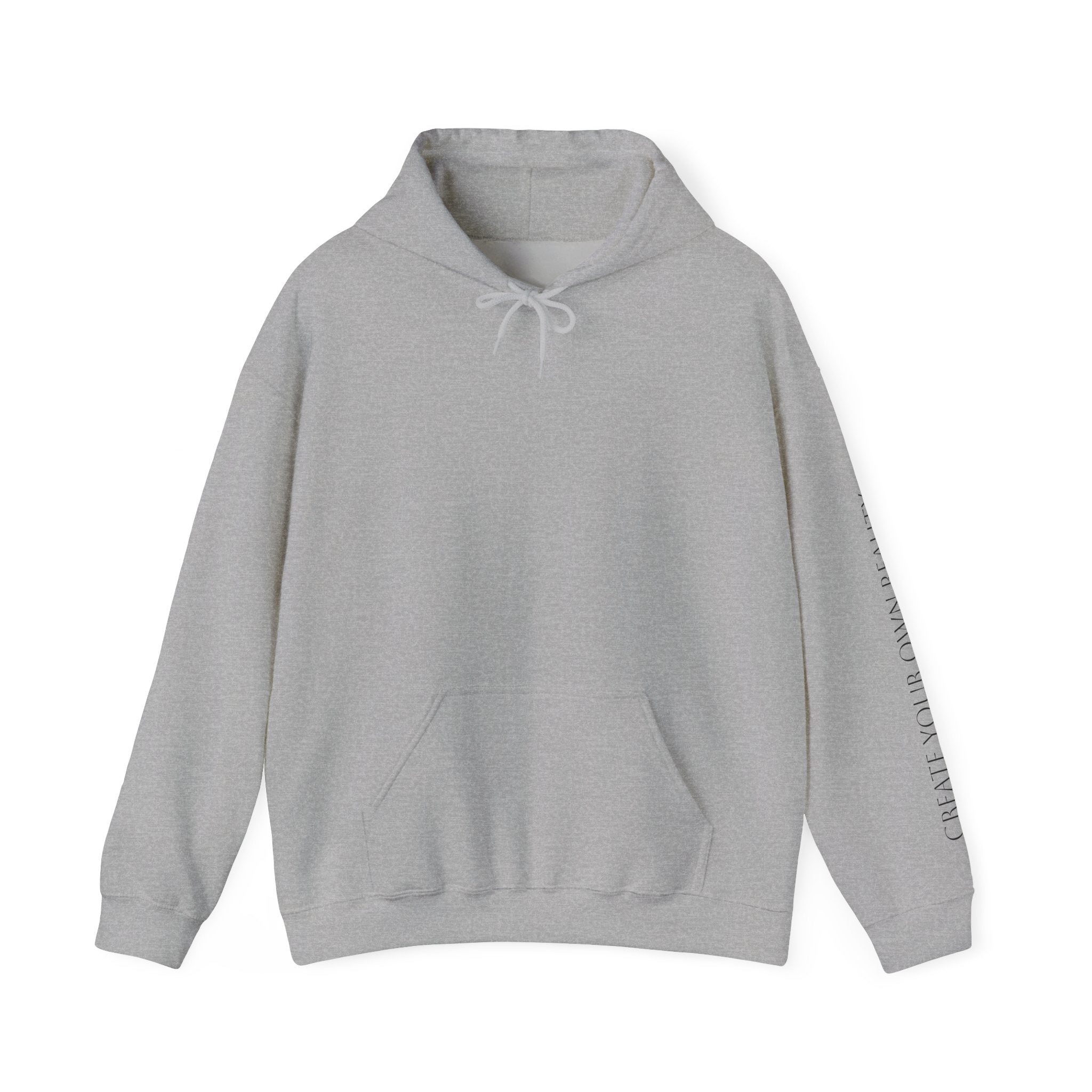 Hoodie — Vintage Skull & Red Moon Graphic Pullover