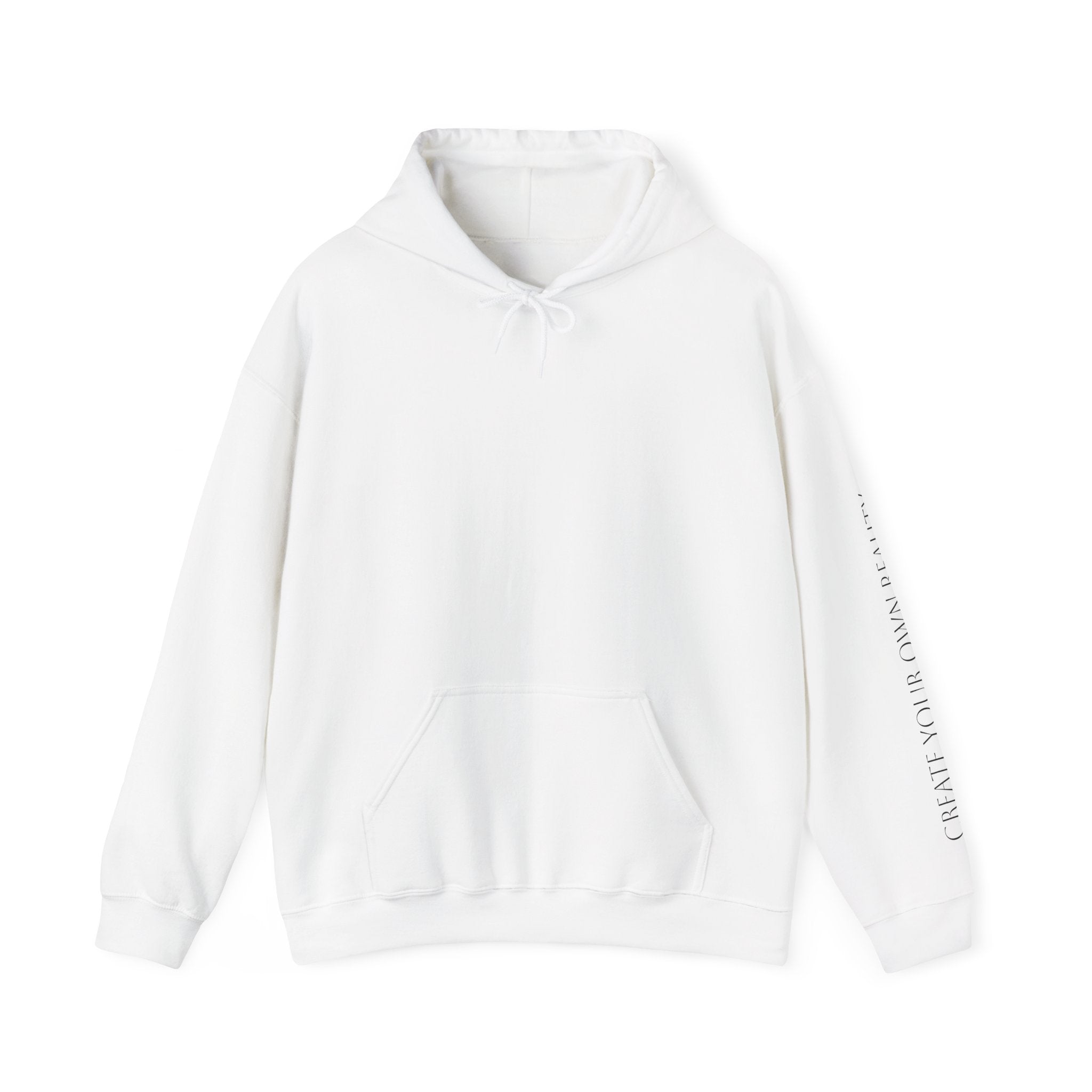 Hoodie — Vintage Skull & Red Moon Graphic Pullover