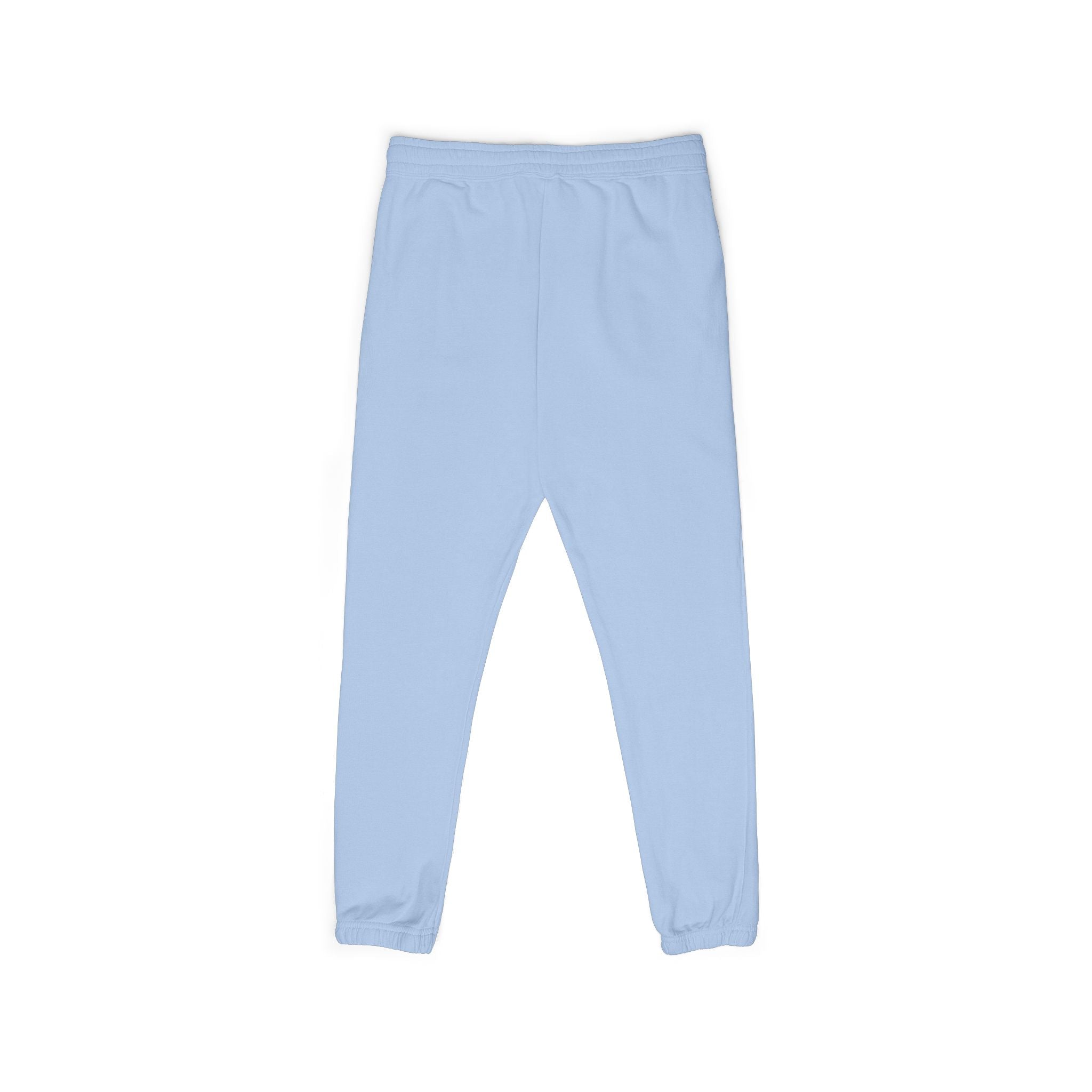 Embroidered Side Logo Fleece Sweatpants — Garment-Dyed Comfort Joggers