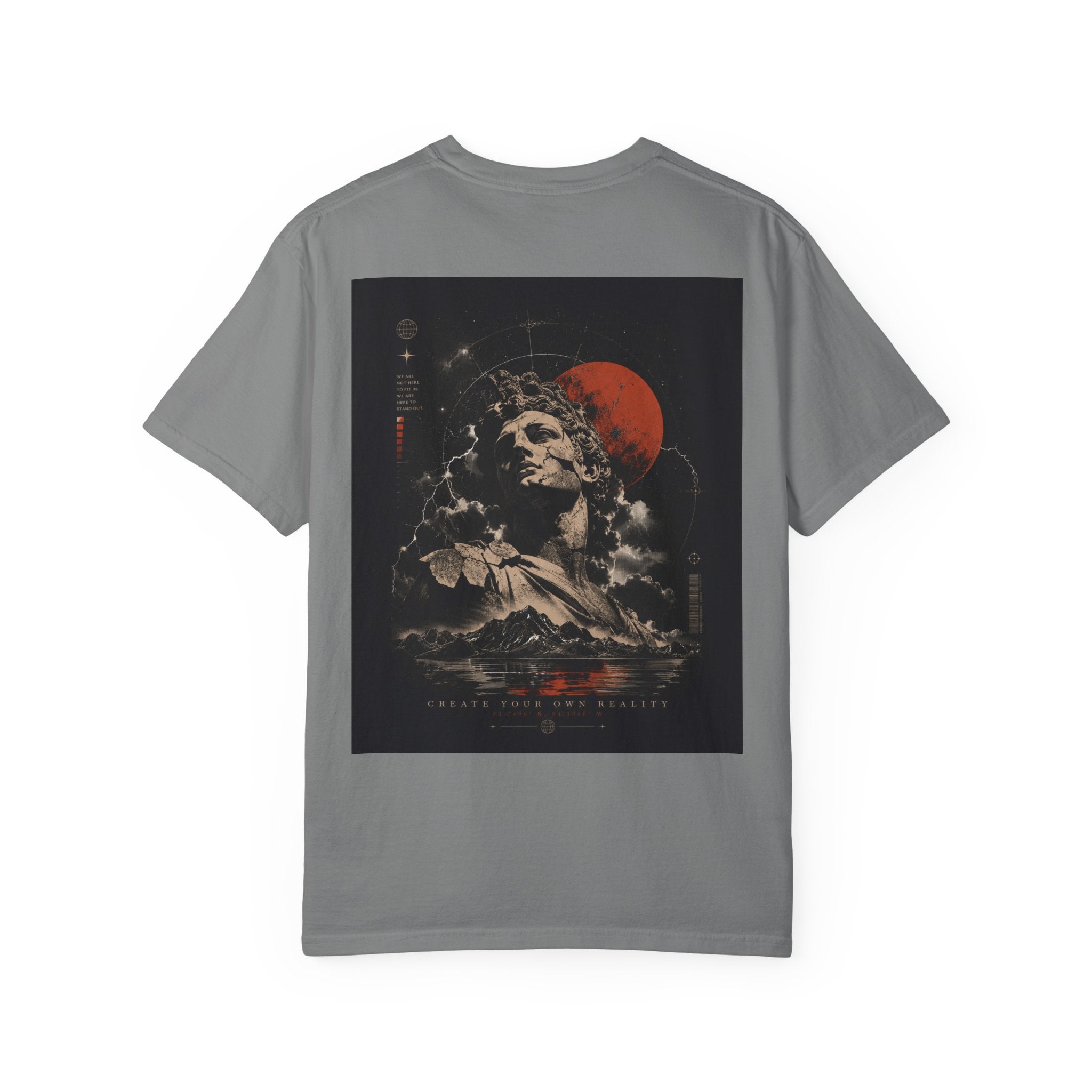 Create Your Own Beauty T‑Shirt — Artistic Statue Print Graphic Tee
