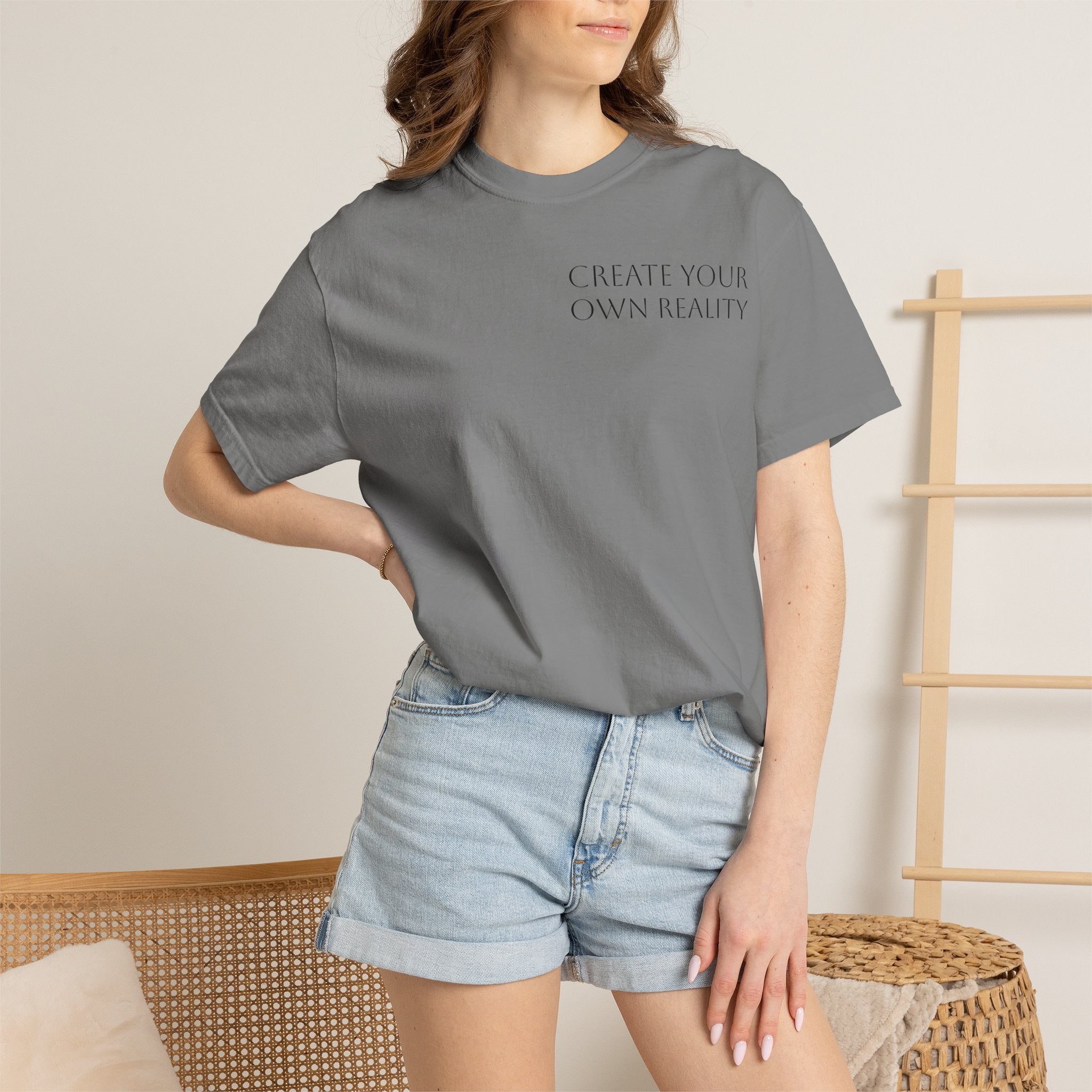Create Your Own Beauty T‑Shirt — Artistic Statue Print Graphic Tee