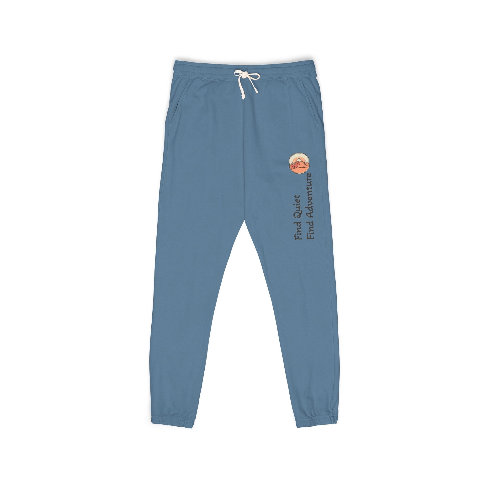 Ember Sunset Sweatpants — 'Find Yours, Feel Alive' Graphic Joggers