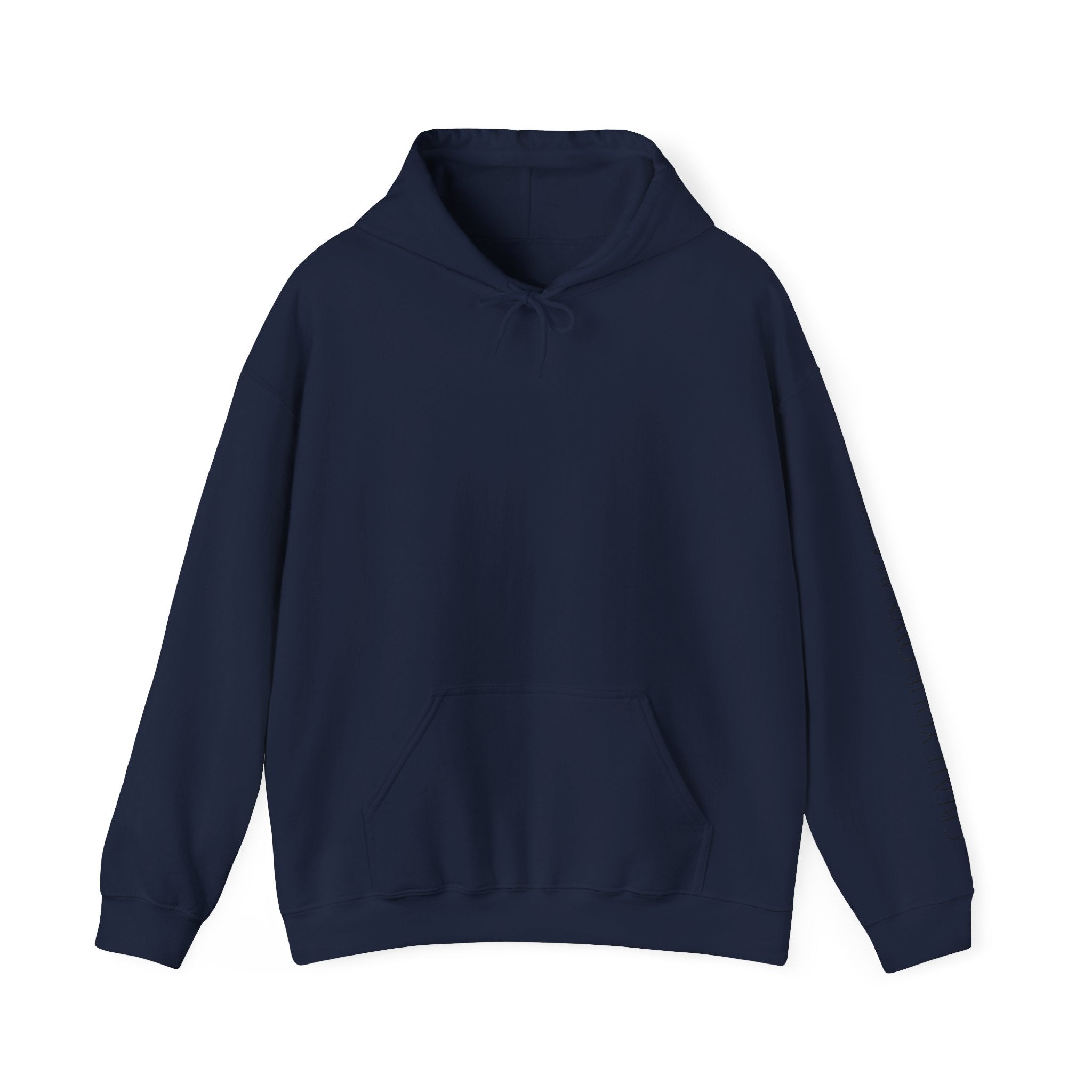 Hoodie — Vintage Skull & Red Moon Graphic Pullover