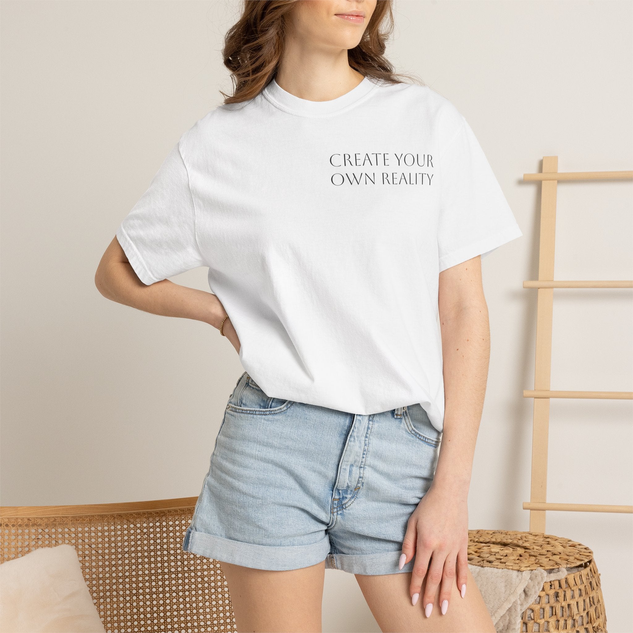 Create Your Own Beauty T‑Shirt — Artistic Statue Print Graphic Tee