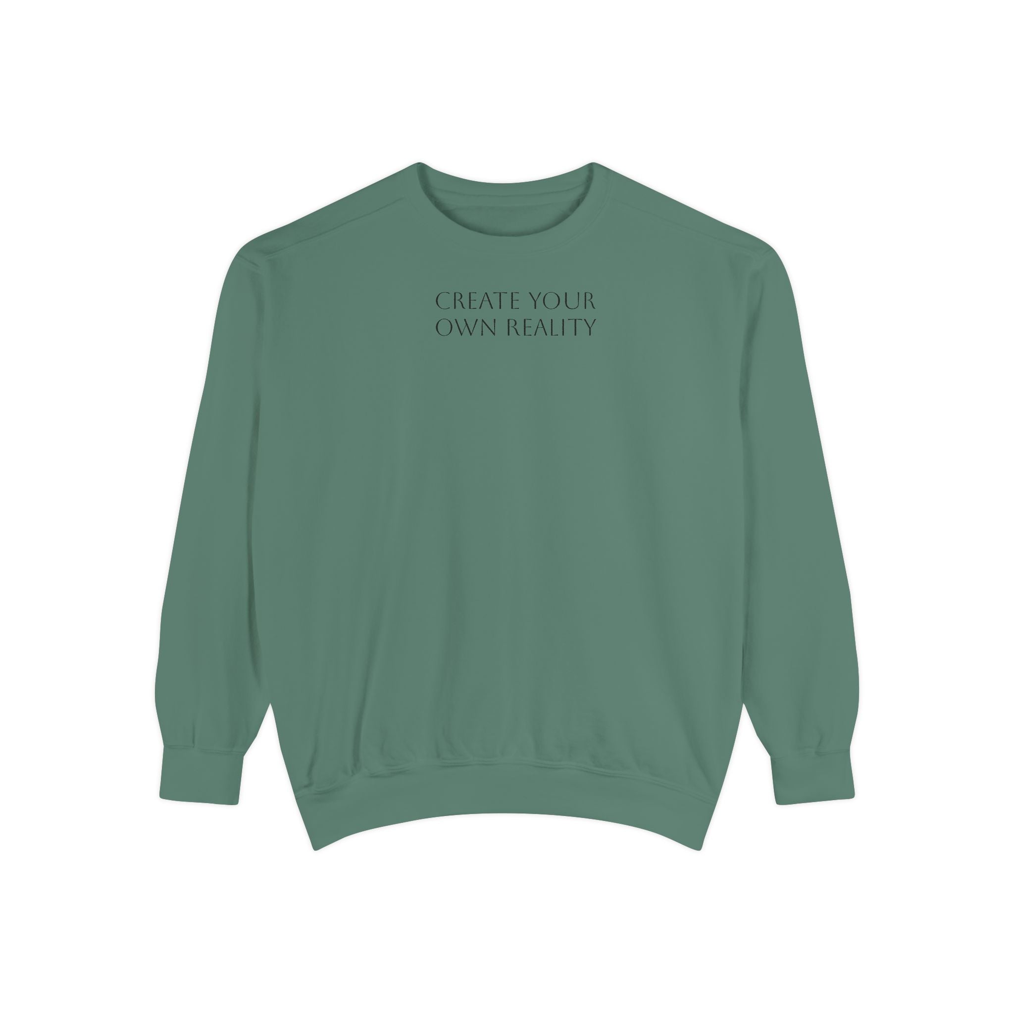 I Create Your Own Reality Sweatshirt — Vintage Statue Moon Graphic Sweatshirt