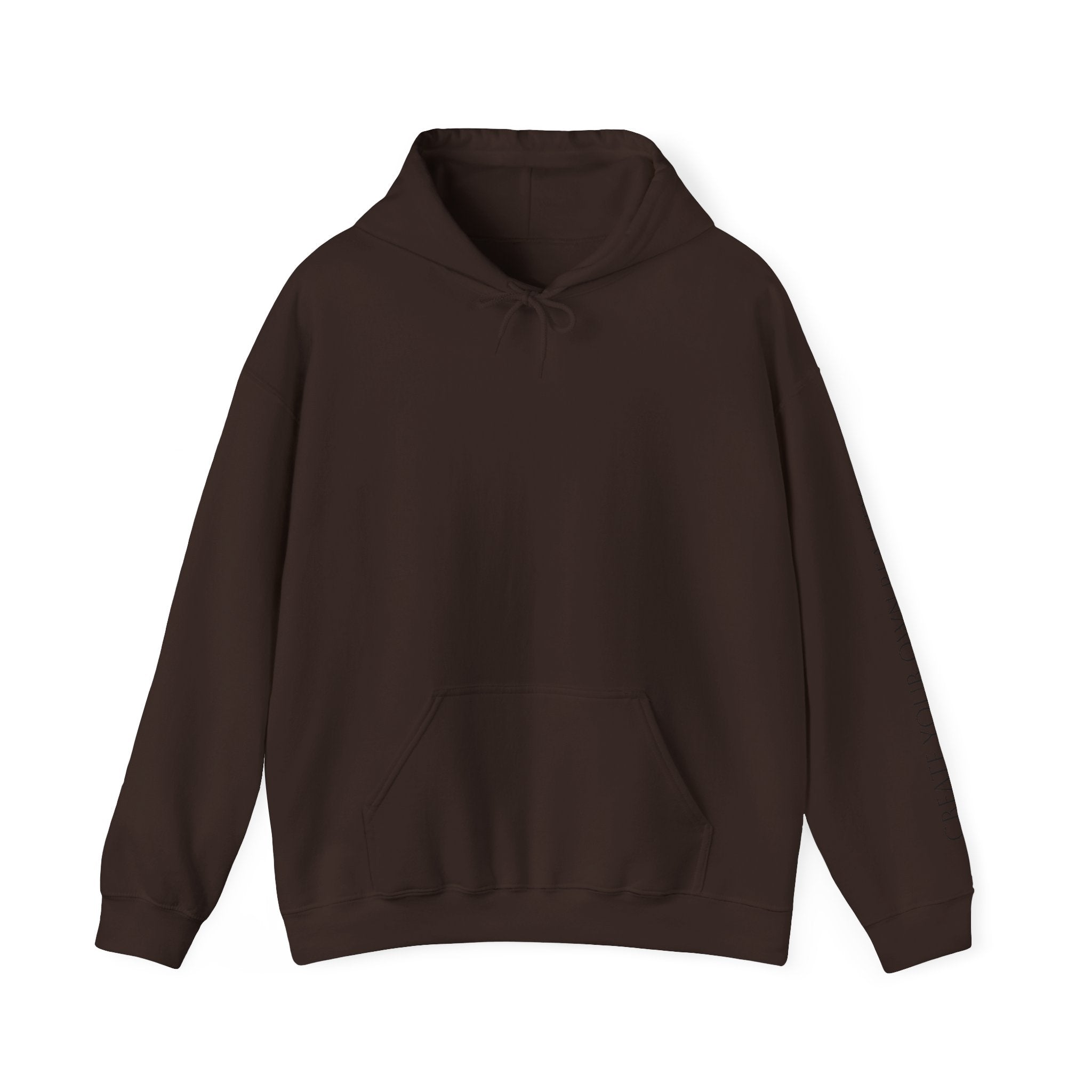 Hoodie — Vintage Skull & Red Moon Graphic Pullover