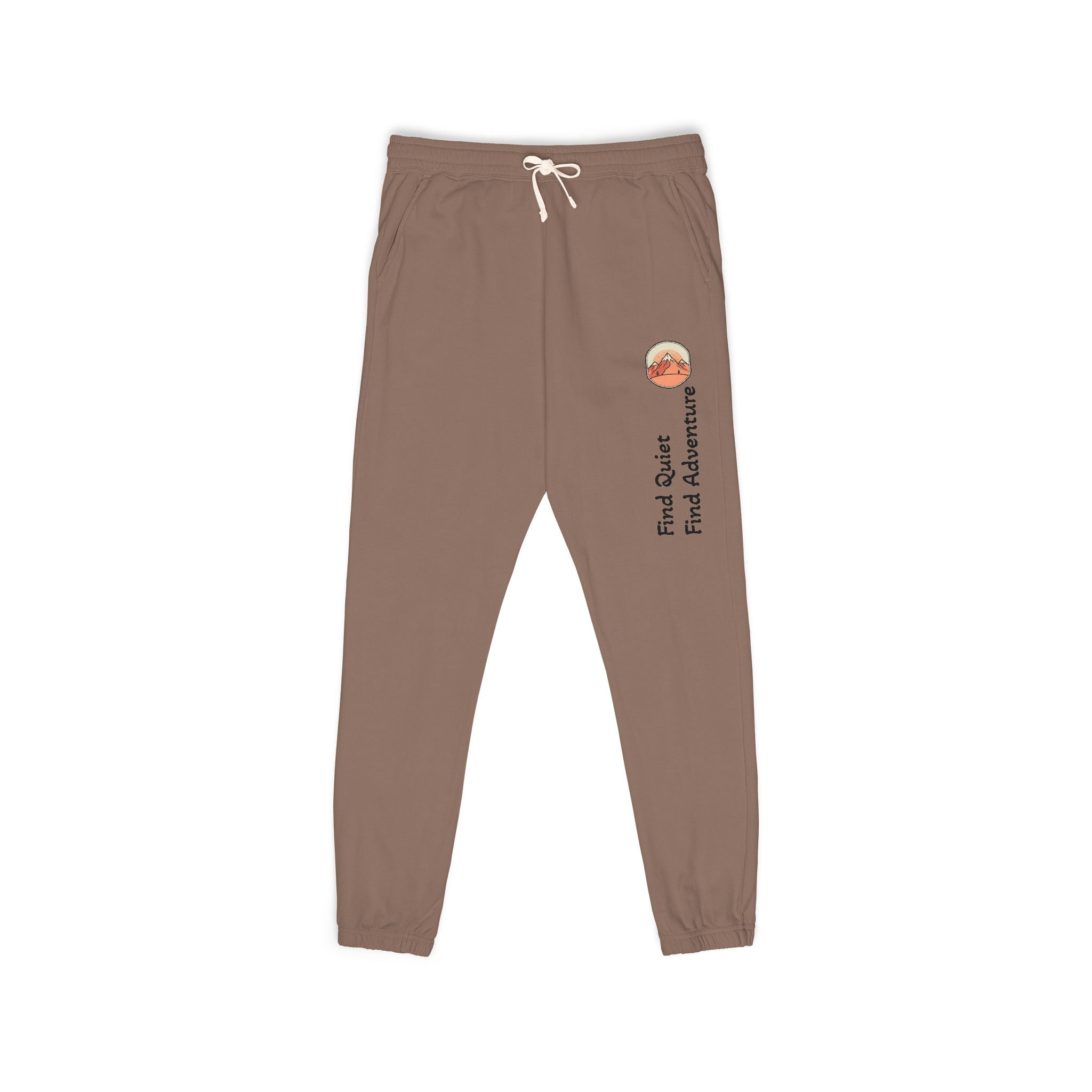 Ember Sunset Sweatpants — 'Find Yours, Feel Alive' Graphic Joggers