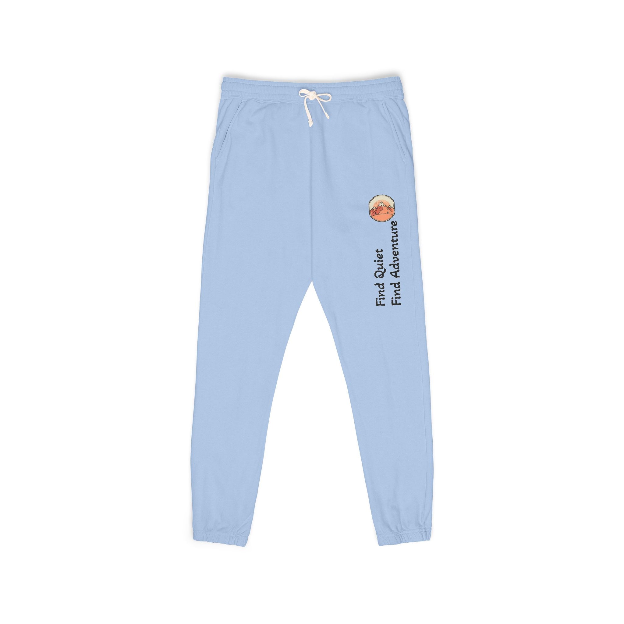 Ember Sunset Sweatpants — 'Find Yours, Feel Alive' Graphic Joggers