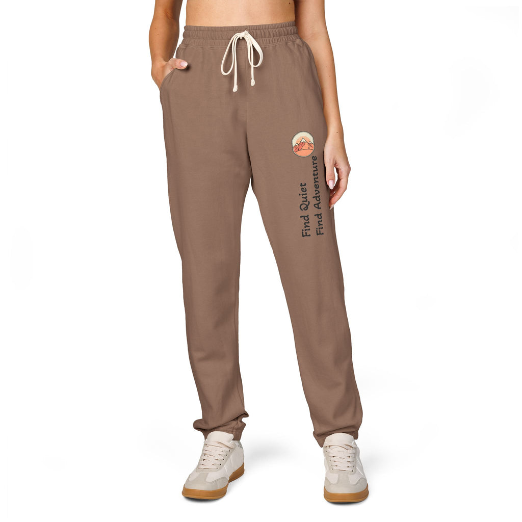 Ember Sunset Sweatpants — 'Find Yours, Feel Alive' Graphic Joggers