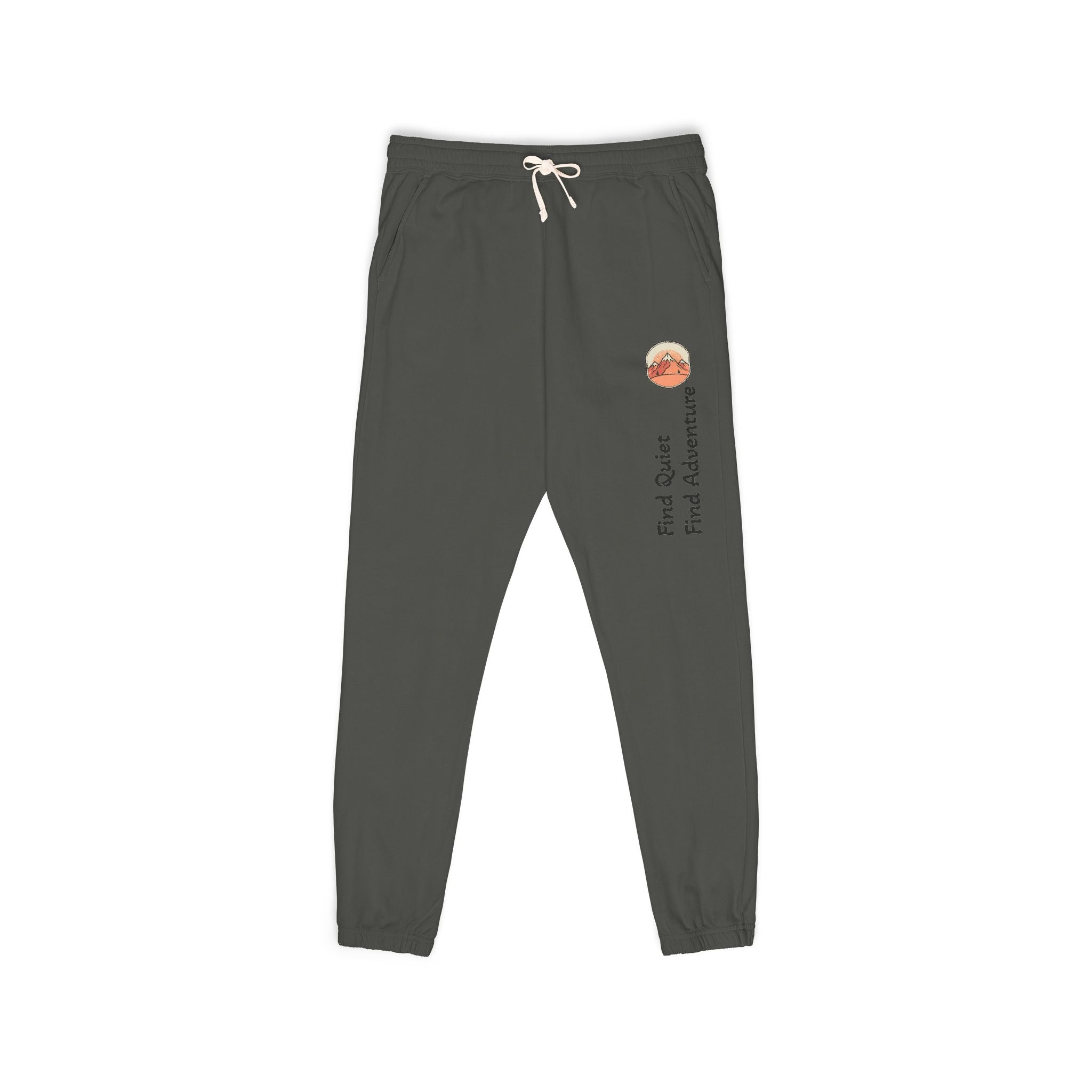 Ember Sunset Sweatpants — 'Find Yours, Feel Alive' Graphic Joggers