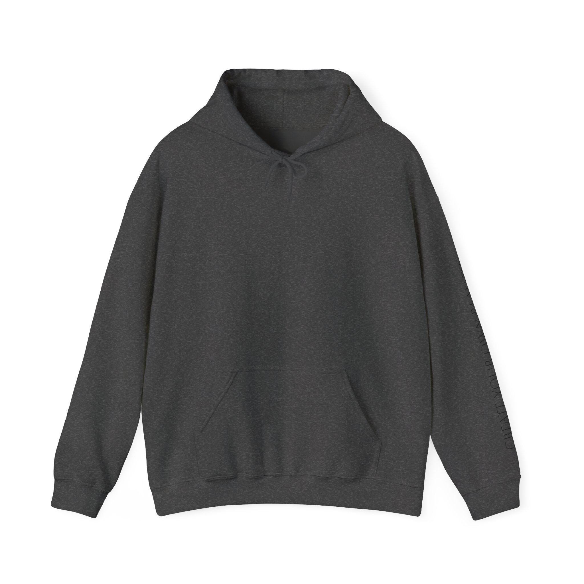 Hoodie — Vintage Skull & Red Moon Graphic Pullover