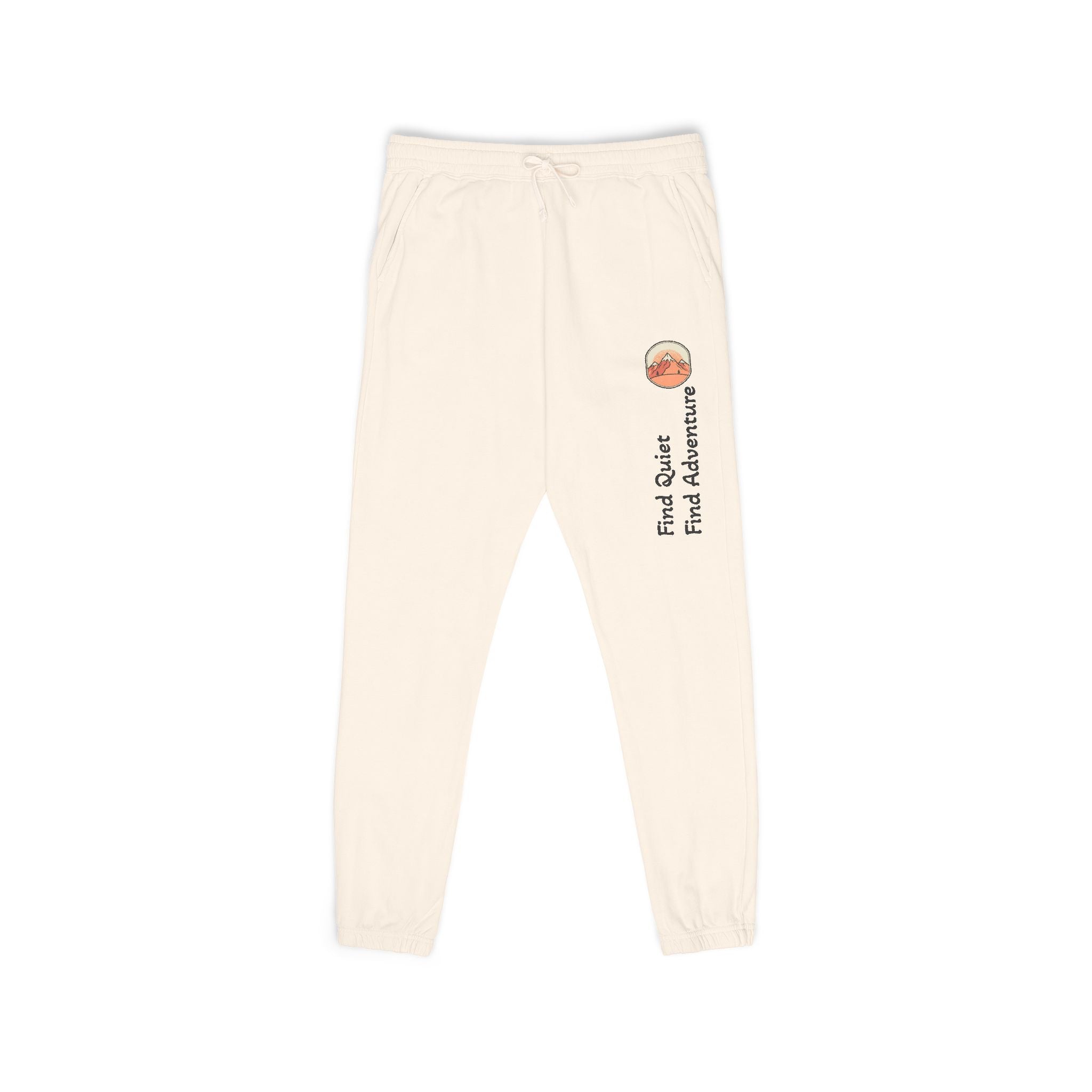 Ember Sunset Sweatpants — 'Find Yours, Feel Alive' Graphic Joggers