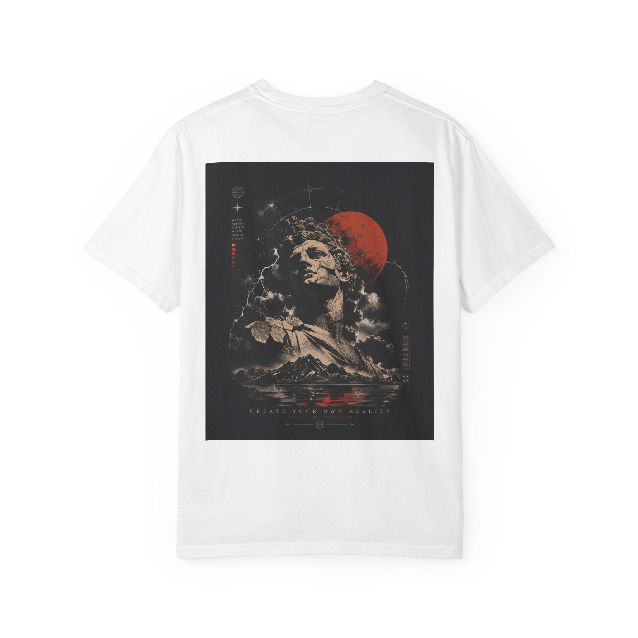 Create Your Own Beauty T‑Shirt — Artistic Statue Print Graphic Tee