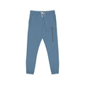 Embroidered Side Logo Fleece Sweatpants — Garment-Dyed Comfort Joggers