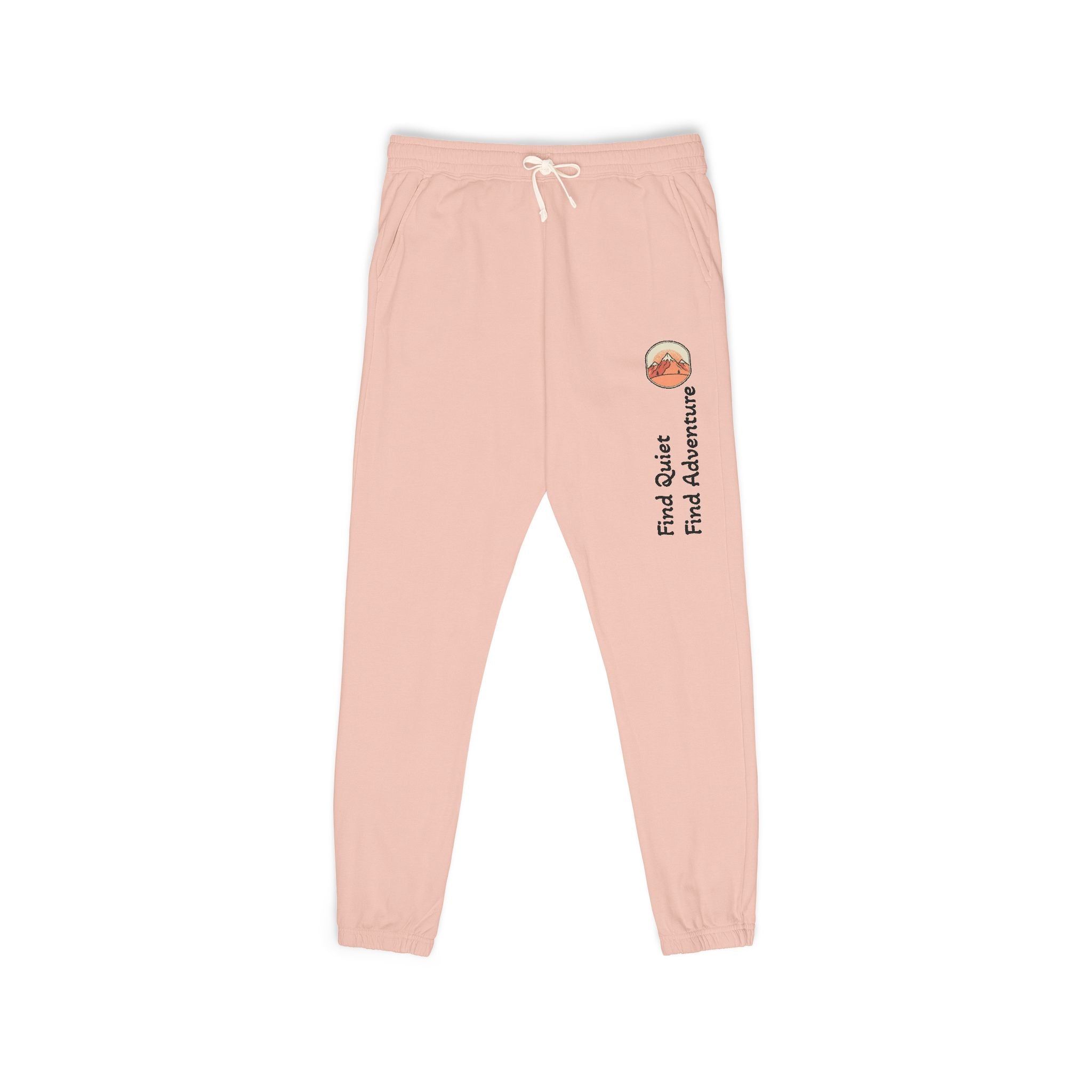 Ember Sunset Sweatpants — 'Find Yours, Feel Alive' Graphic Joggers