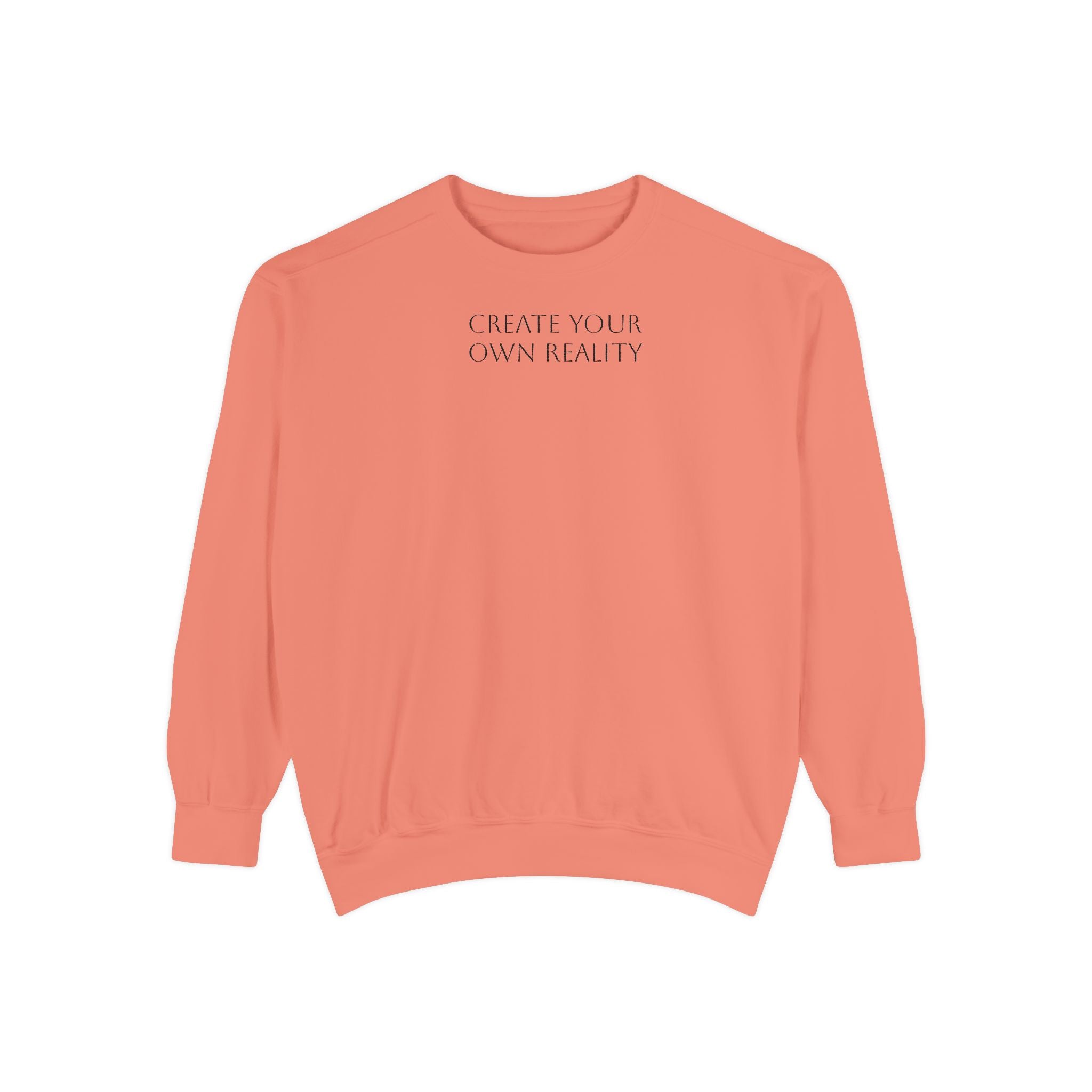 I Create Your Own Reality Sweatshirt — Vintage Statue Moon Graphic Sweatshirt