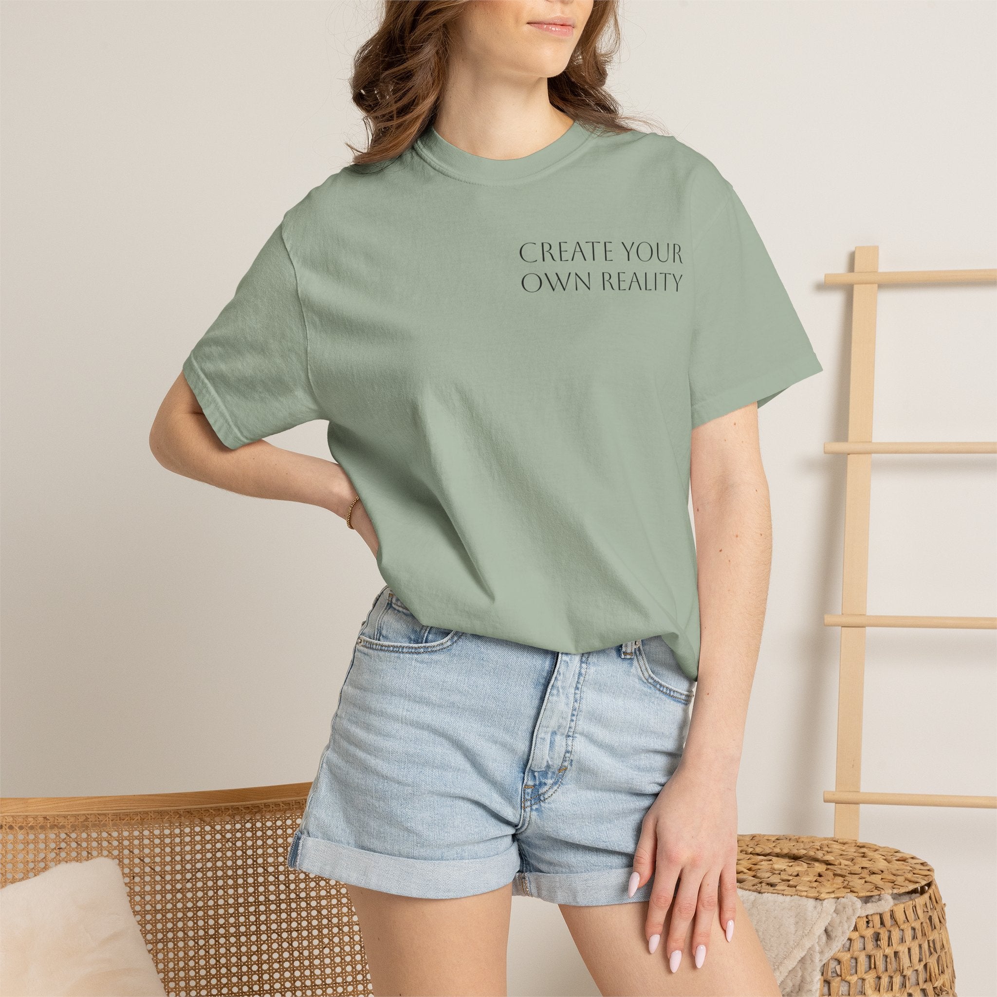 Create Your Own Beauty T‑Shirt — Artistic Statue Print Graphic Tee