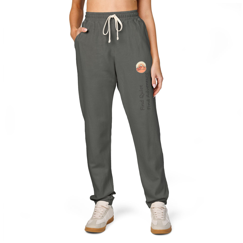 Ember Sunset Sweatpants — 'Find Yours, Feel Alive' Graphic Joggers